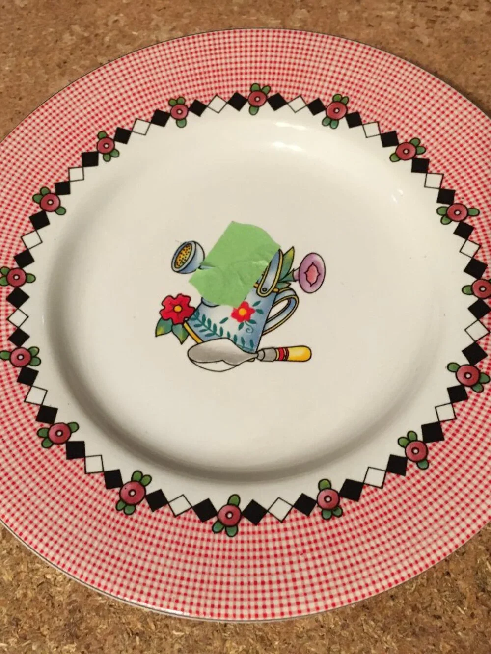 SET OF 8 1994 GARDEN TIME AT HOME WITH MARY ENGELBREIT SAKURA STONEWARE 8